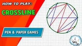 How to Play Crossline (pen and paper game)