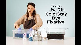 How to Use Rit ColorStay Dye Fixative