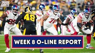 Giants Week 8 Offensive Line Report