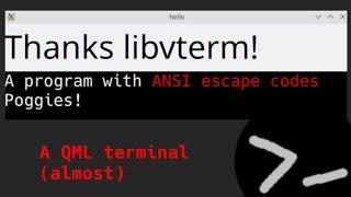 How to embed a terminal emulator in your application