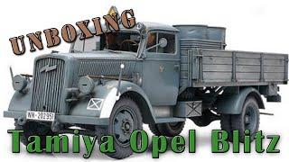 Tamiya German 3 Ton Truck (Opel Blitz) Unboxing