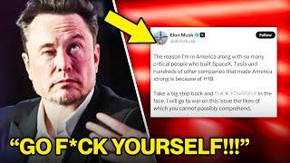 YIKES! Elon Musk Declares "WAR" Against MAGA in Late Night Post