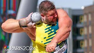 Joe Kovacs' clutch season's-best shot put upsets Ryan Crouser at Prefontaine | NBC Sports