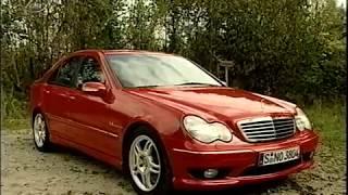 Mercedes C32 AMG Tracktest - W203 AMG C32 Test - C32 in Rot / Red AMG