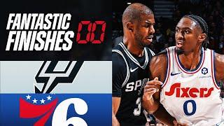 Final 6:06 CRAZY ENDING Spurs At 76ers  | December 23, 2024