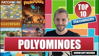 How to design a POLYOMINO board game *Top 10 Mechanisms*