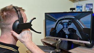 Microsoft Flight Simulator Head Tracking - Presentation video with Delanclip Fusion Pro