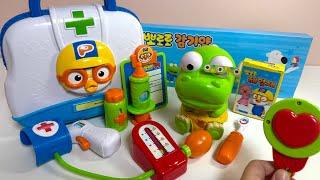 [Toy asmr]Pororo Hospital Toy 뽀로로 병원놀이 Toy Unboxing Video No music