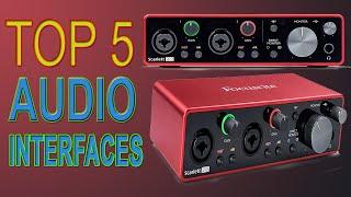 Best Audio Interfaces 2020 - Top 5 Audio Interface Review.