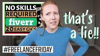 Make Money on Fiverr with NO SKILL...? Top Rated Fiverr Pro Copywriter Reacts | #FreelanceFriday