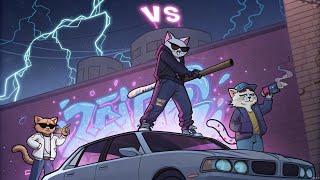  MeowGang  vs Gangster  | Battle for Territory! ️