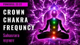 Crown Chakra Meditation 🪷 POWERFUL Crown Chakra Healing Frequencies to CONNECT WITH SOURCE!