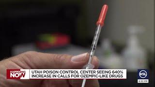 Utah Poison Control Center seeing 640% increase in calls for Ozempic-like drugs