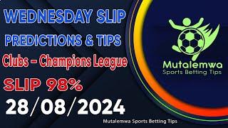 FOOTBALL PREDICTIONS TODAY 28/08/2024 PREDICTIONS TODAY | BETTING TIPS, #betting@sports betting tips