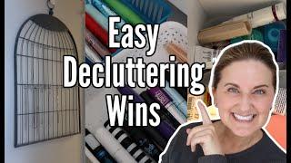 Declutter With Me 3 Spaces-10 MIN Each / Becoming a Simplest