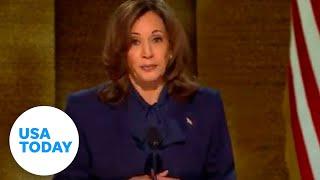 Full speech: VP Kamala Harris accepts presidential nomination at 2024 DNC | USA TODAY