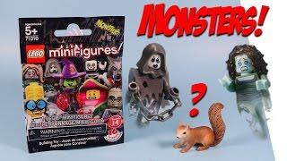 Lego Minifigures Series 14 Monsters Mystery Packs Opening