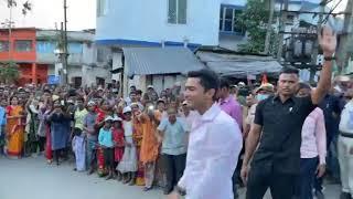 Jaynagar: National GS Shri Abhishek Banerjee visits a blood donation camp