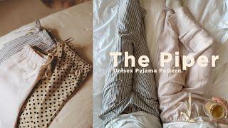 HOW TO SEW THE PIPER UNISEX PYJAMA PATTERN | MsRosieBea