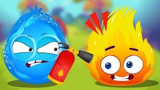 Angry Or Kind | Op and Bob for Kids | Cartoon for Toddlers | Funny Videos for Babies