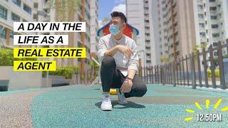 A Day In The Life As A Real Estate Agent in Singapore | Vlog 01 LoukProp
