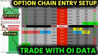 OPTION CHAIN ENTRY SETUP | TRADE WITH OI DATA