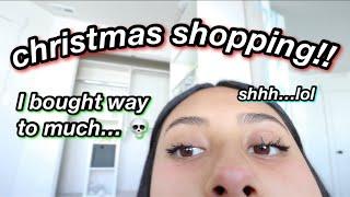 CHRISTMAS SHOPPING!! ️ & HOT CHOCOLATE BAR TOUR | honeybobabear