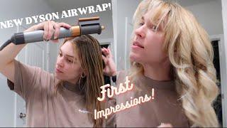 Testing Out The New Dyson Airwrap! First Impressions 2022