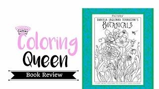 Pictura - Botanicals - Adult Coloring Book Review