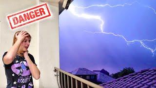 Dangerous Lightning STORM!