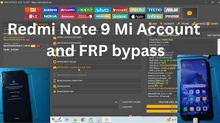 Xiaomi Redmi Note 9 Mi Account Remove 100% Fix UnlockTool