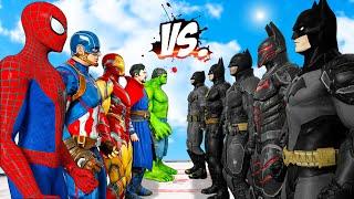 THE AVENGERS VS TEAM BATMAN - EPIC SUPERHEROES WAR