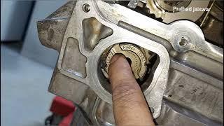 JAGUAR XJ 3.0 ENGINE TIMING CHAIN INSTALLATION // JAGUAR XJ 3.0 ENGINE TIMING KAISE LAGAATE  HAIN