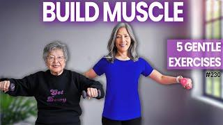 15-Min Full Body Senior Workout: Low Impact Isometric Exercises