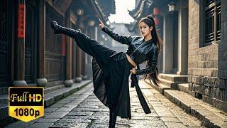 [Kung Fu Movie] Chinese female agent killed 50 Japanese soldiers with kung fu!#movie