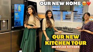 OUR NEW KITCHEN TOUR ️ MODULAR KITCHEN | OUR NEW HOME ️