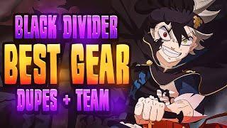 THE STRONGEST! Black Divider Asta Build & Guide (Teams, Gear Sets, Skill Pages & More!) BCM