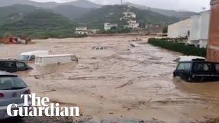 Heavy floods hit southern and eastern Spain after torrential rain