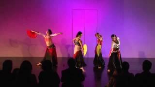 "Fans" of Flamenco....Song by Dalida....Choreography by Jenna ( http://www.BeyondBellydance.com )