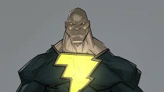 Black Adam drawing steps (2022)