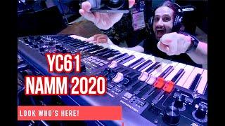 Yamaha YC61 Sounds First Look No Talking-(NAMM 2020 UPDATE) #yc61