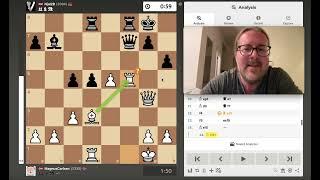 Magnus Carlsen Obliterates His Opponent with Brilliant (!!) King Side Attack