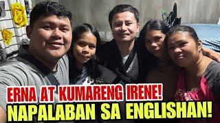 OMG! ERNA AT KUMARENG IRENE NAKIPAG SABAYAN SA ENGLISHAN! QUATRO MARIAS NAPALABAN!