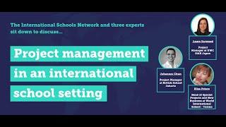 Project management in an international school
