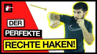 Rechter Haken beim Boxen / Kopfhaken schlagen Basics / Hook Tutorial