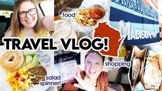  COME TO MADISON WITH ME!  WORKING MOM TRAVEL VLOG  HOTEL ROOM GROCERY HAUL @Jen-Chapin