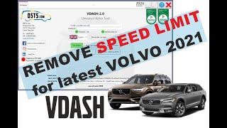 Volvo V90CC Speed limit 180-kmh remove + navigation activation - VDASH - D5T5.com