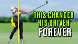 He Couldn't Hit His Driver Solid Until I Showed Him This Incredible Drill