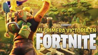 Mi Primera Victoria En Fortnite: Battle Royale - GamerFCG