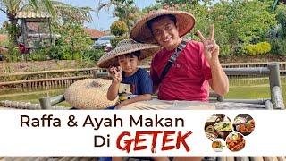Saung babeh tangerang selatan | rumah makan diatas air